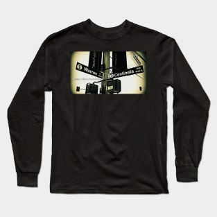 Warren Lane & Centinela Avenue1, Inglewood, CA by Mistah Wilson Long Sleeve T-Shirt